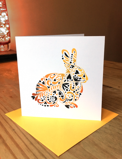 Bunny Rabbit Card