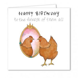 Hen Birthday Card