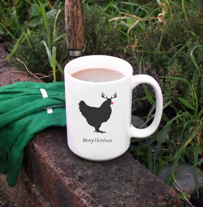 Christmas Chicken Mug