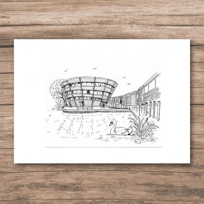 Customised Ink Drawing of a Building of your Choice - Image 5