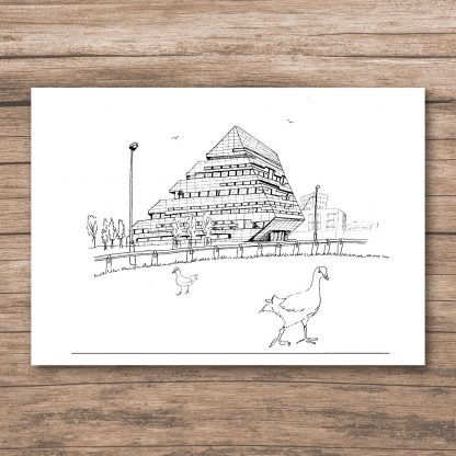Customised Ink Drawing of a Building of your Choice - Image 6