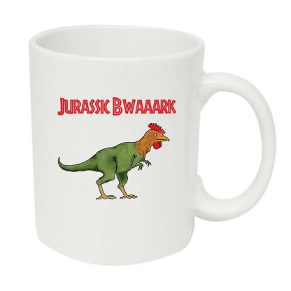 Dinosaur chicken mug