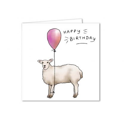 Cute Sheep Birthday Card - Image 2