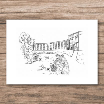 Customised Ink Drawing of a Building of your Choice - Image 2