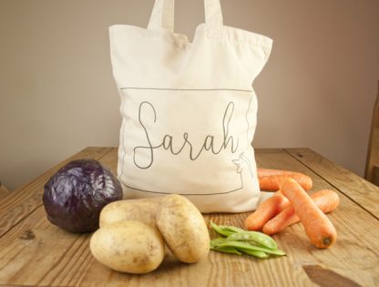 Personalised Chicken Tote Bag - Image 3