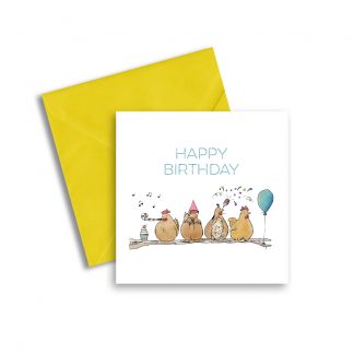 Chicken Birthday Card